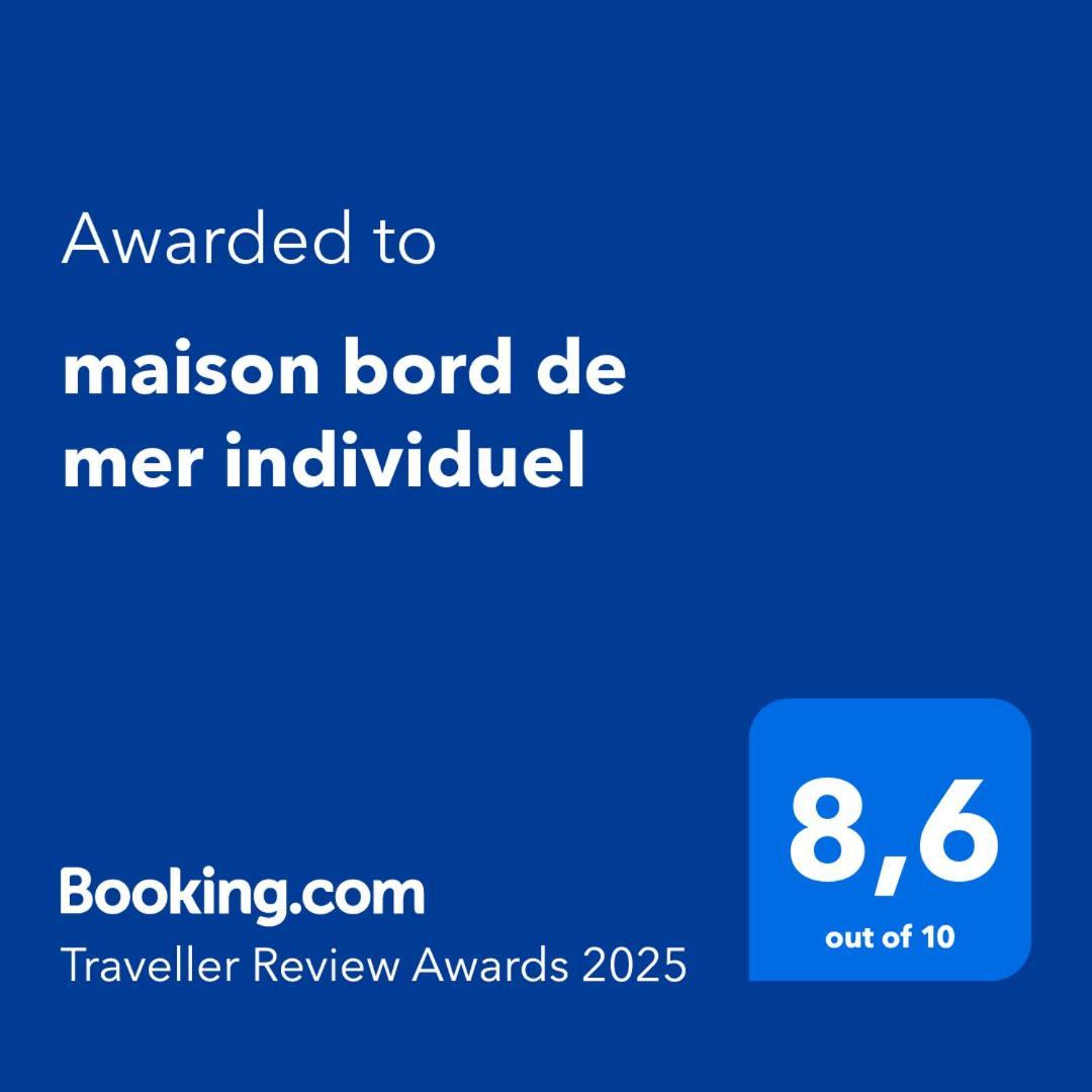 Maison Bord De Mer Individuel Gouville-sur-Mer Εξωτερικό φωτογραφία